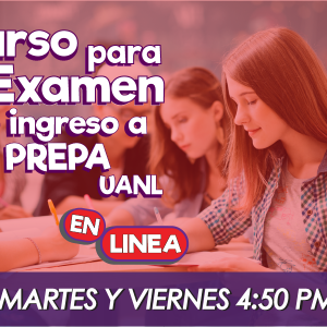 Curso para ingreso a Prepa – Martes y Viernes 4:00 pm